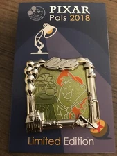 Disney AP PIXAR Pals Pin 2018 UP Carl and Russel Disneyland Passholder LE2000