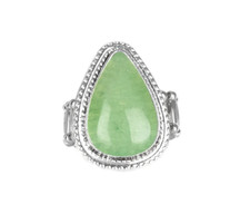 Paparazzi Mojave Mist Green Ring - New