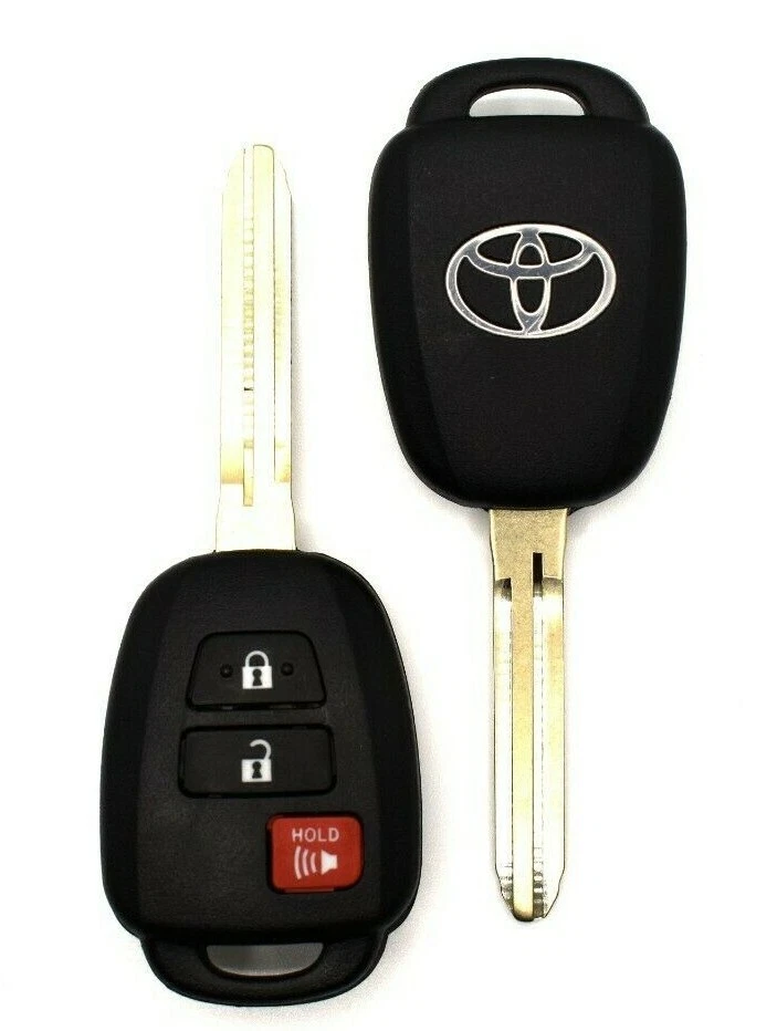 1 OEM Toyota RAV4 Tundra Sequoia Cabezal Remoto Sin Llave Llavero H Chip GQ4-52T Foto 3 de 3