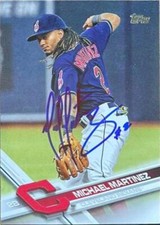 Michael Martinez Autographed 2017 Topps Update #US282