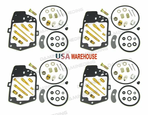 4 X CARBURETOR CARB REPAIR REBUILD KIT 1976  GL1000 K1 GL 1000 K1 - US