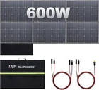 ALLPOWERS 600 Watt SP039 Solar Panel Kit Foldable Monocrystalline For Generator