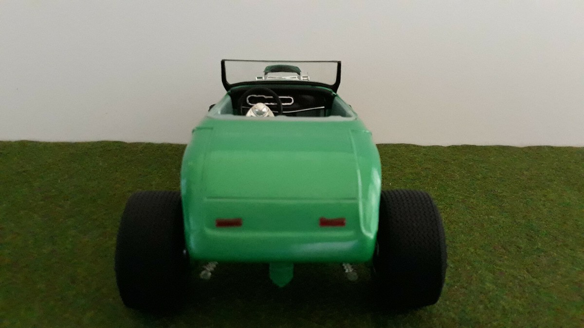 Miniature Ford 1932 Street Rod 1/18 Par ERTL - American Muscle 7850, Vert, Custom, Rare