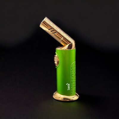 Scorch Torch Single Flame Multi Angle Butane Refillable Cigar Lighter 61602
