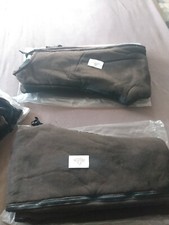 US Military Overalls Bibs Mens Small Long Brown Sherpa Outdoor Cold Weather NOS