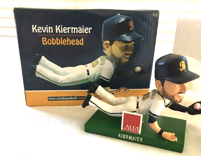 Kevin Kiermaier Dodgers Player 2017 Montgomery Biscuits Bobblehead SGA