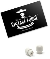 WHITE BARREL SWITCH SELECTOR TIP KNOB 2 FOR FENDER TELECASTER GUITAR  OTHERS
