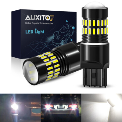 LED Backup Reverse Light Bulbs Back Up Super Bright White 7440 7443 7444 W21W US