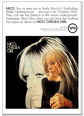 NICO Chelsea Girl - Hochwertiges A1 Promo Poster - Psych