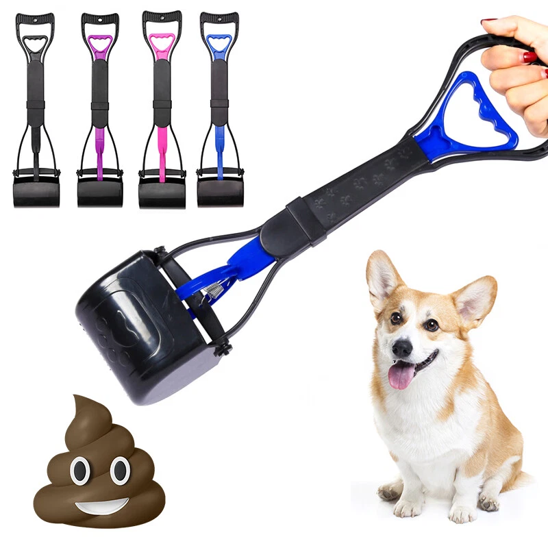 Poop Scoop Grabber Picker Poo Dog Waste Easy Pickup Pooper Scooper Pet Walk New
