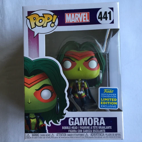 Marvel Gamora Classic 441 Funko Pop! Figura Vinilo SDCC 2019 Convención "NUEVO"