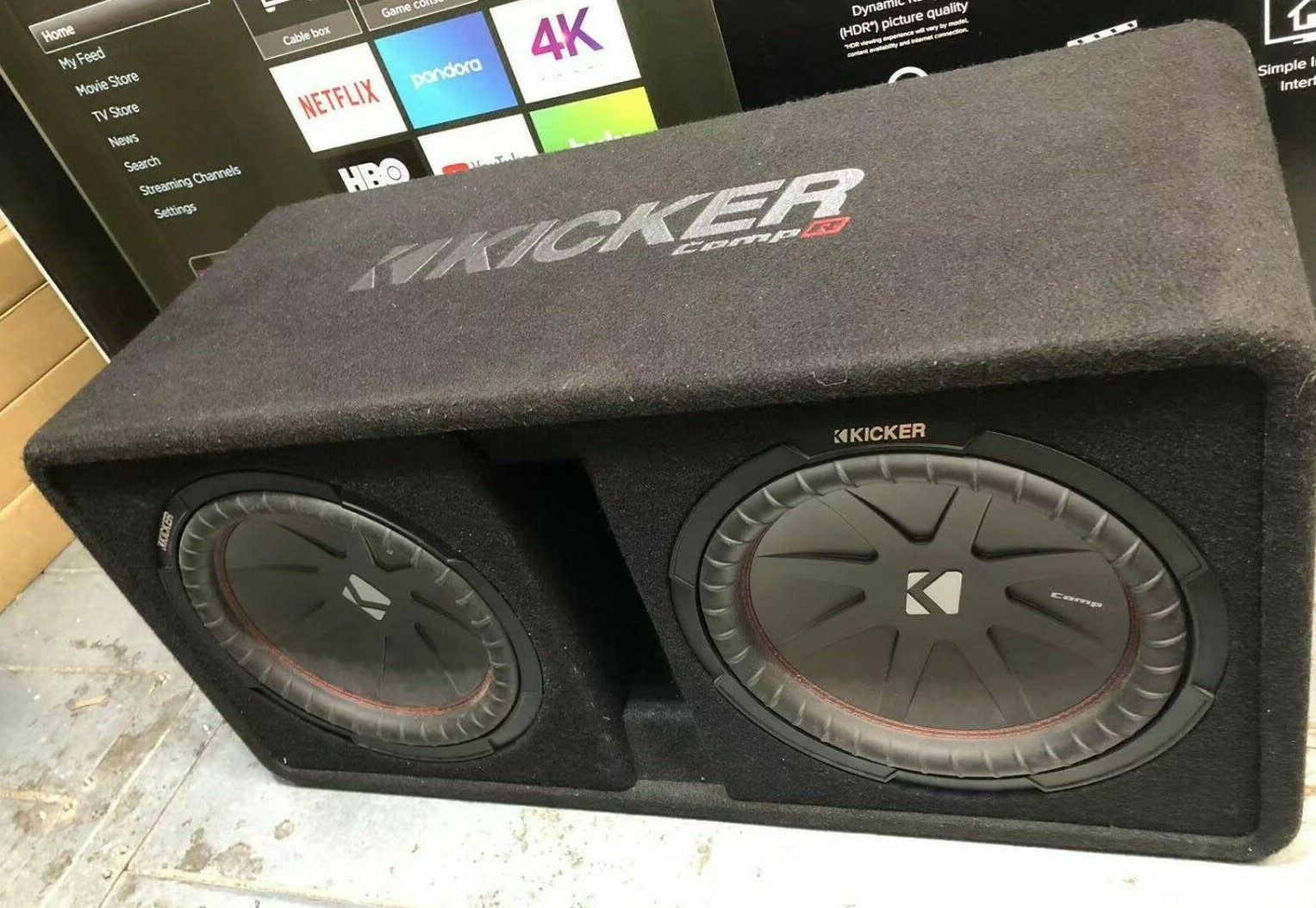 KICKER DCWR122 Dual 12 Inch CompR 