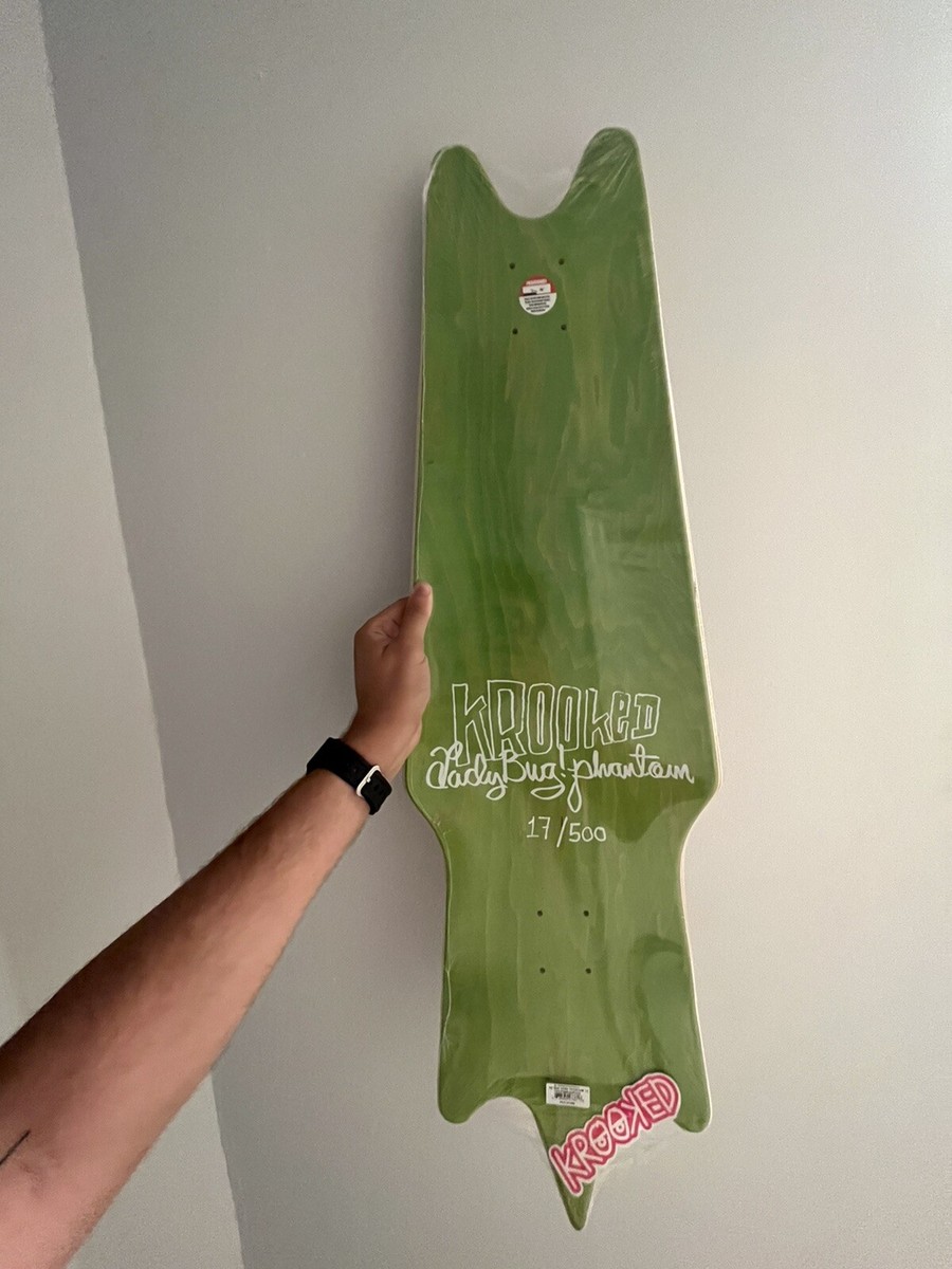 Krooked Mark Gonzales Ladybug Phantom Skateboard Deck 17/500 Hand