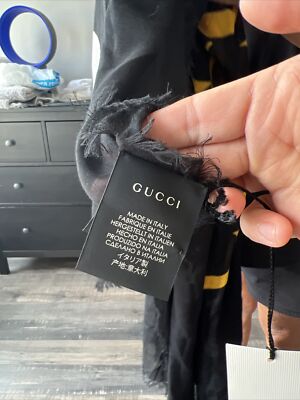 Gucci Coco GG logo Scarf/Shawl MSRP $445 | eBay