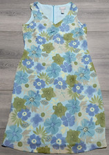 OLD NAVY Dress Adult Size 6 Sleeveless Floral Spring Summer Blouson Womens
