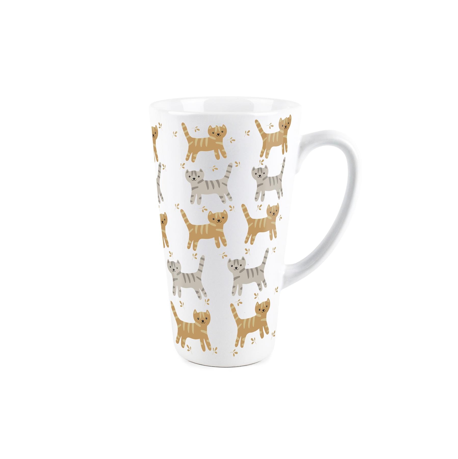 Cats Large Latte Mug - Cute Cat Lovers Coffee/Hot Chocolate Mug Gift