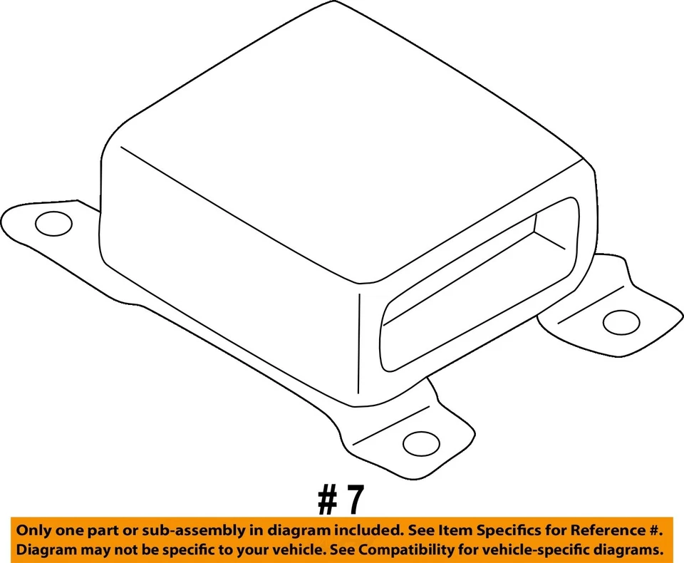 Used Air Bag Module fits: 1998 Mitsubishi Montero sport Air Bag under console Gr Foto 4 de 4