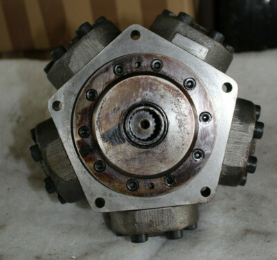 Pleiger M056-01-126 Hydraulikmotor Sternmotor Antriebmotor BJ2009 (E281)
