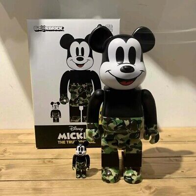 A BATHING APE BEARBRICK MICKEY MOUSE BE@RBRICK 400% 100 A BATHING APE BEARBRICK MICKEY MOUSE BE@RBRICK 400% 100