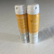 (2)Water Less 2.1 oz.Apple & Berry Sulfate Free Fragrance Hair Mist. New.