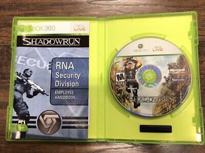 Microsoft Game Studios (Xbox 360) Lot Of 3 Crackdown 2 Shadowrun Complete  TESTED