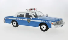 1987 Chevrolet Caprice Police NYPD 1/18 Model Car Group MCG18360 MCG