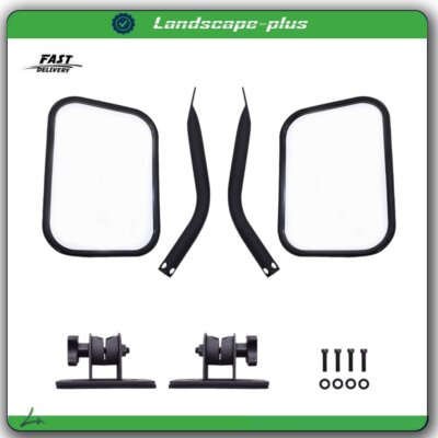 For Jeep TJ JK 1997-18  Quick Release Door Side View Mirrors Adjustable