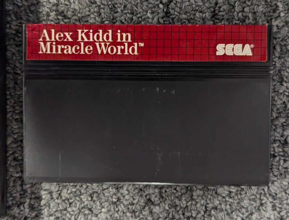 Alex Kidd in Miracle World (Sega Master System 1986) in Original