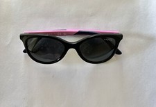 VOGUE Junior Sunglasses VJ 2013 W44/87 Black Frame Pink Arms 46-16-125 FreeShip