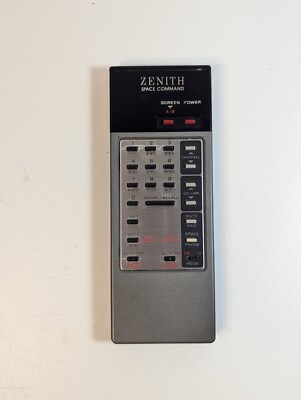 Vintage Zenith Space Command Remote Control  343 14-980A 124-73