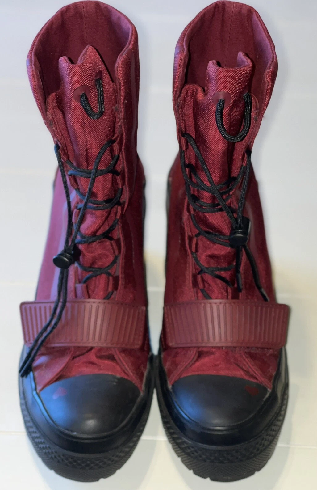 Converse Chuck Taylor All Star GR82 Love Fearlessly femme de coloris rouge. 5 5