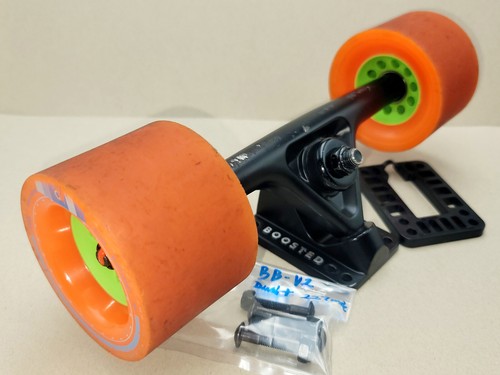 Boosted Board Version 2 V2 DUAL Plus Front Complete Truck & Orangatang Wheel Set