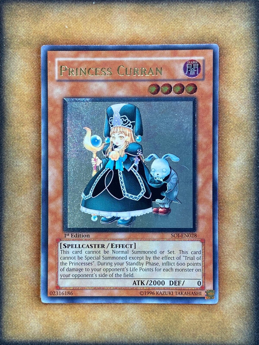 Yugioh Princess Curran SOI-EN028 Ultimate Rare 1st Ed NM | eBay