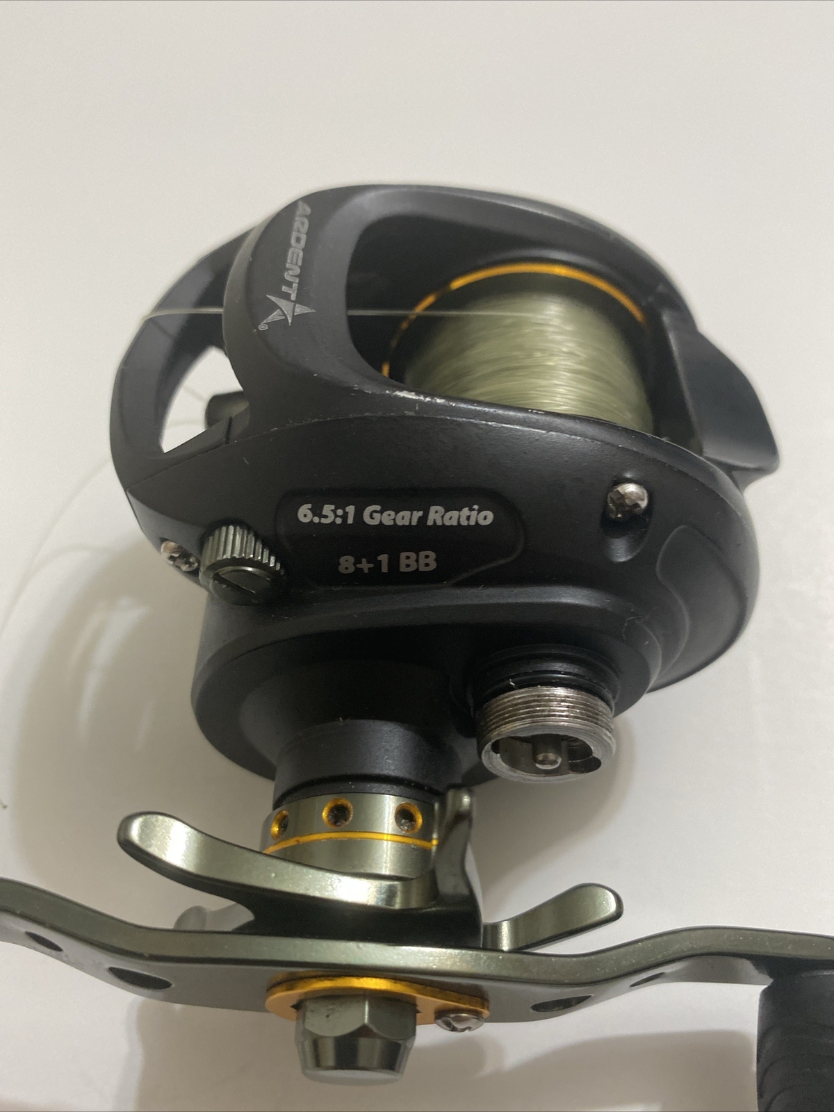 Ardent Apex Tournament 6.5:1 Left Hand Baitcasting Reel READ DESCRIPTION