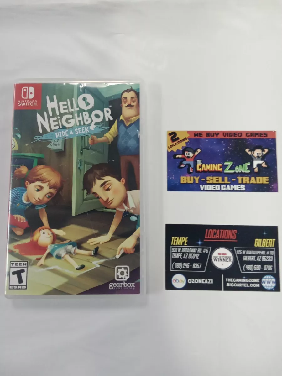 BOX ONLY) Hello Neighbor Hide and Seek (Nintendo Switch)