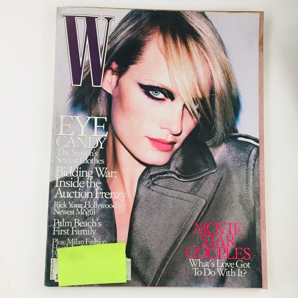 W Magazine May 2001 English Supermodel Kate Moss in Buyer's Market
