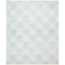 SAFAVIEH Precious PRE153M Handmade Mist Blue Rug