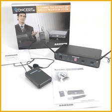 SAMSON CONCERT 88 PRESENTATION Wireless Lavalier Lapel Mic System