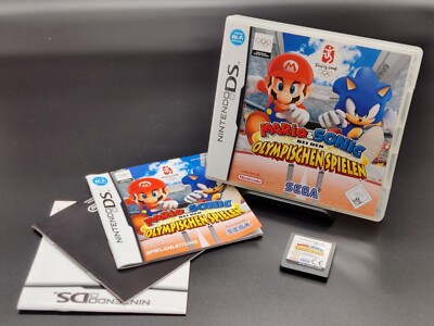 Mario & Sonic bei den Olympischen Spielen Nintendo DS Gebraucht in OVP+Anleitung