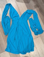 Blue Wrap Dress