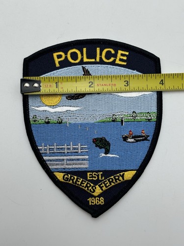 Lote de 2 - Parche coleccionable Mountain View Police Greers Ferry Arkansas AR - Imagen 8 de 9