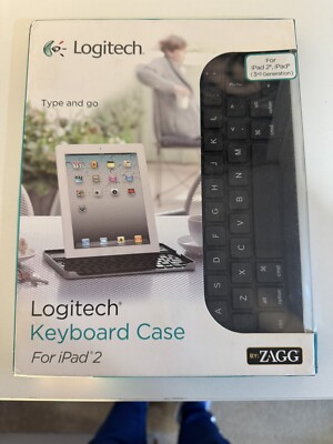 Logitech 920-006912 Type+ Case with Integrated Keyboard for iPad Air 2 - Black