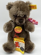 1980s Steiff Manschli Teddy Bear 0310/19 Bear 7 IN Steiff Button Tag Paper Tag