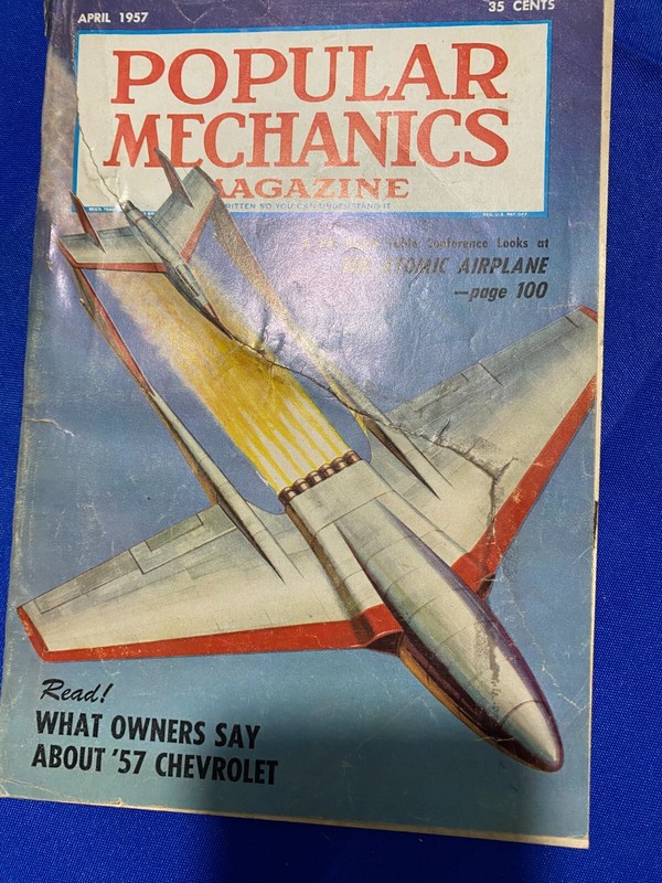 Popular Mechanics, April 1957