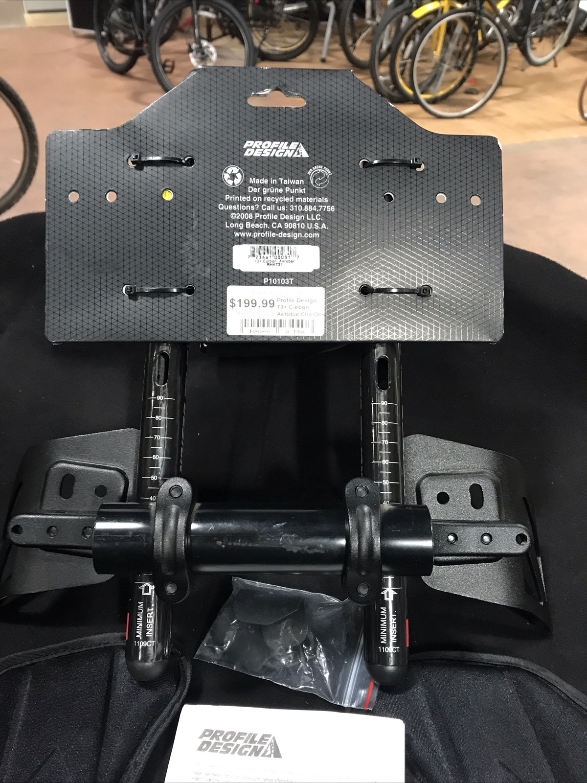 Profile Design T3+ Carbon Clipon Aero Bars eBay