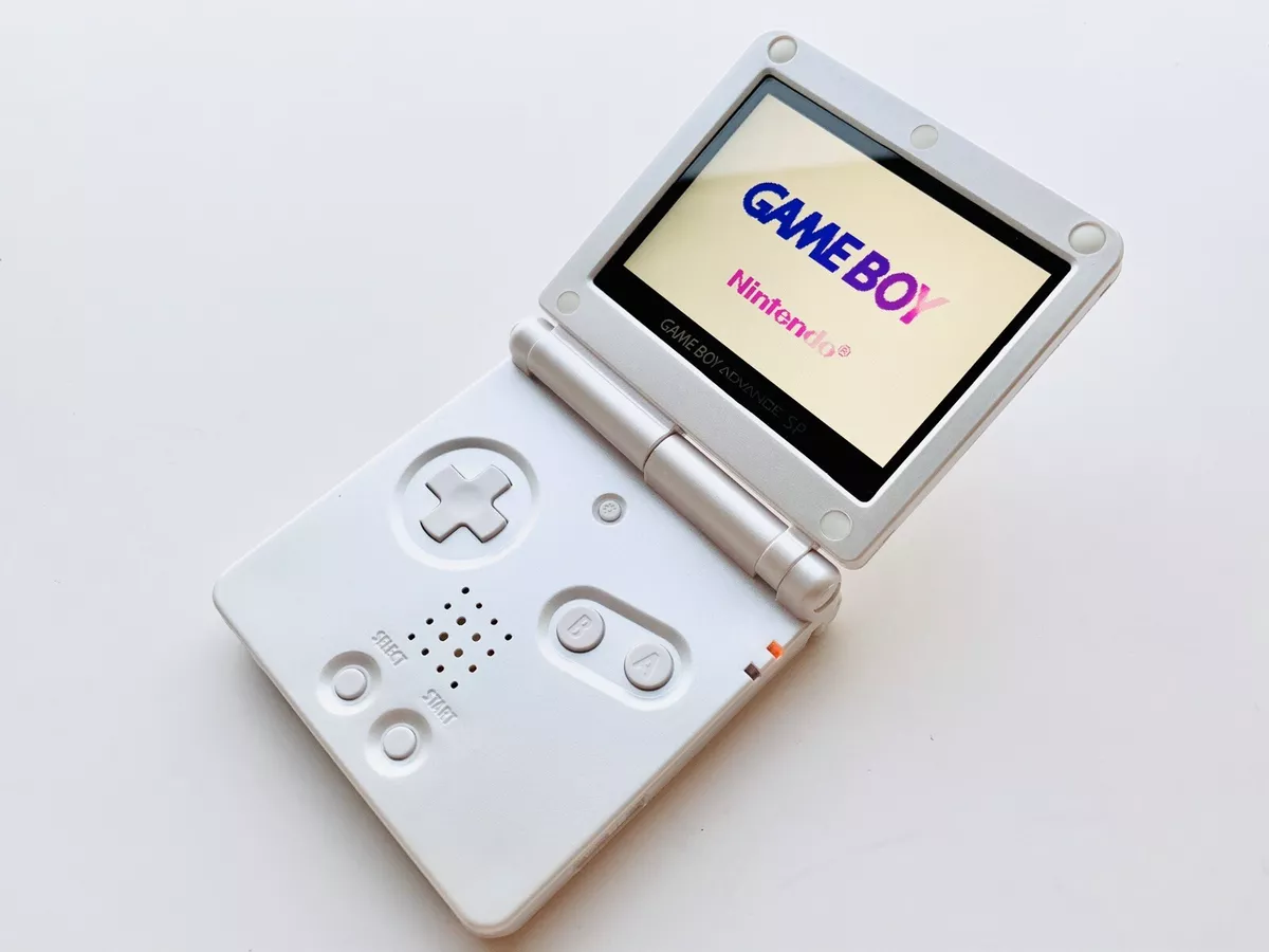 Game Boy Advance SP IPS V2 LCD Screen Kit (White)