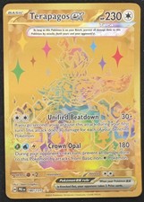 Terapagos ex 180/131 S&V Prismatic Evolutions FA Hyper Rare Holo Pokémon 2025 NM on eBay