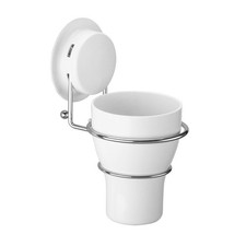 Plastic Gargle Cup And Toothbrush Holder With Cup For Bathroom Wall Mount