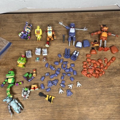 Jazewares Five Nights At Freddy's Figure Parts  Lot World of Endo Series + Extra