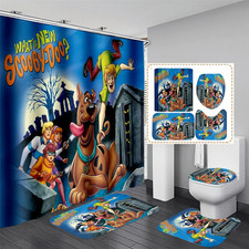Scooby Doo Shower Curtain Set, Bathroom Set